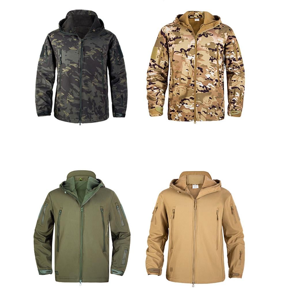 Куртка флісова з підкладкою Solve Shark Skin Softshell Assaultt 3XL Койот (KT6001005) - фото 8 Куртка флісова з підкладкою Solve Shark Skin Softshell Assaultt 3XL Койот (KT6001005) - фото 8