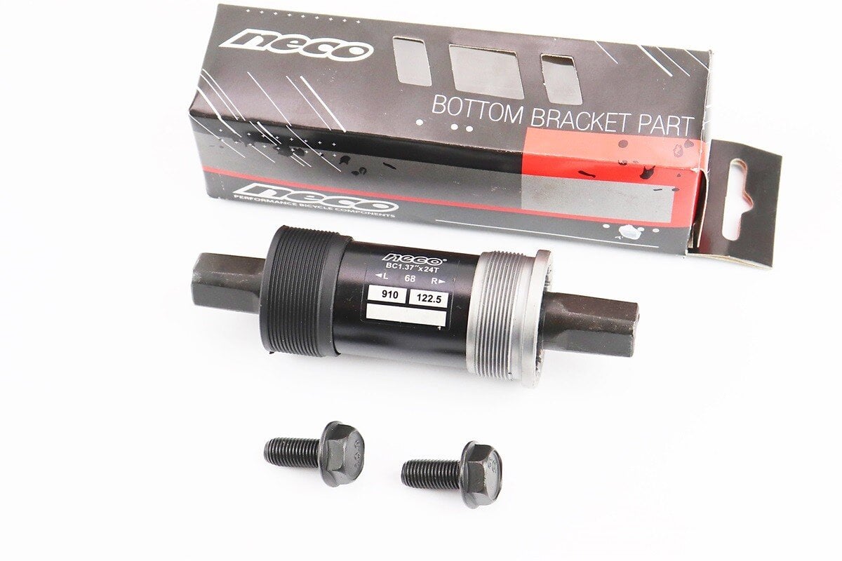 Картридж каретки NECO квадрат для велосипеда MTB 68x122,5 мм B910P (10005363)