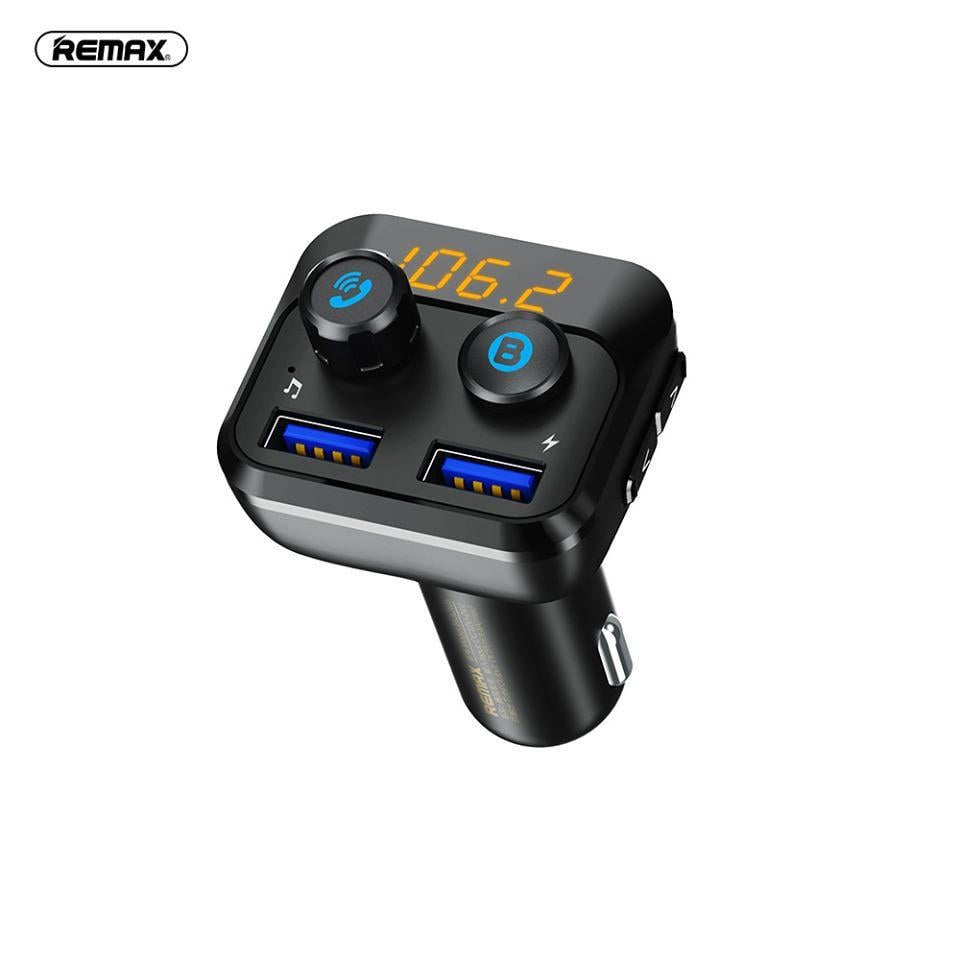 ФМ модулятор Remax with bluetooth FM Black (RCC105) - фото 2