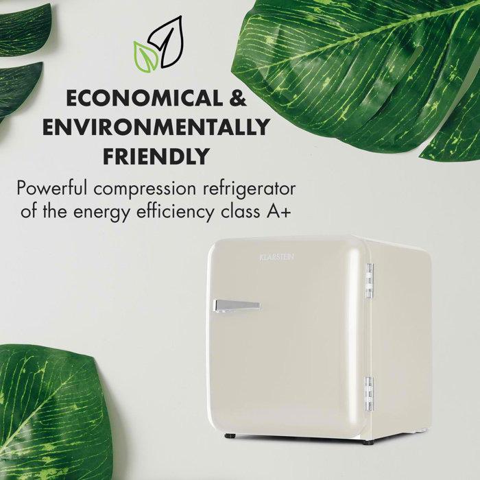 Холодильник мини ретро KLARSTEIN Audrey 2 уровня 48 л (10034321) - фото 2 Холодильник мини ретро KLARSTEIN Audrey 2 уровня 48 л (10034321) - фото 2