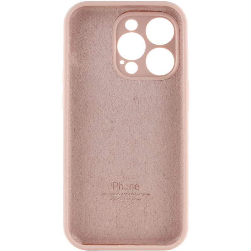 Протиударний Чохол Silicone Case Full Camera Protective (AA) для Apple iPhone 15 Pro Max (6.7") Рожевий / Pink Sand - фото 4