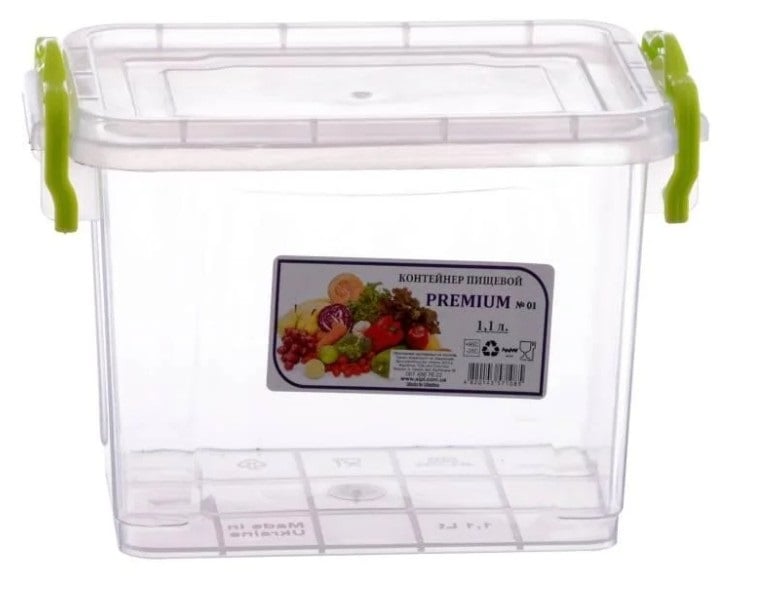Пищевой контейнер Ал-Пластик Ал 21 1,1 л (626b766249b09537dd709bbd)