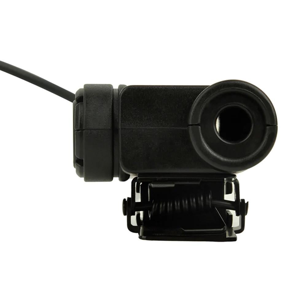 Тангенту кнопка PTT для рацій Kenwood/Baofeng ZP125-KEN Military 2 pin (15001e) - фото 9