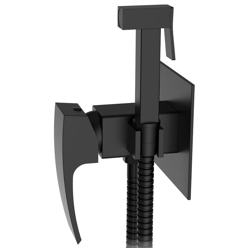 Смеситель для гигиенического душа KOER KB-23007-07 скрытый KR5163 Графитовый (237626)