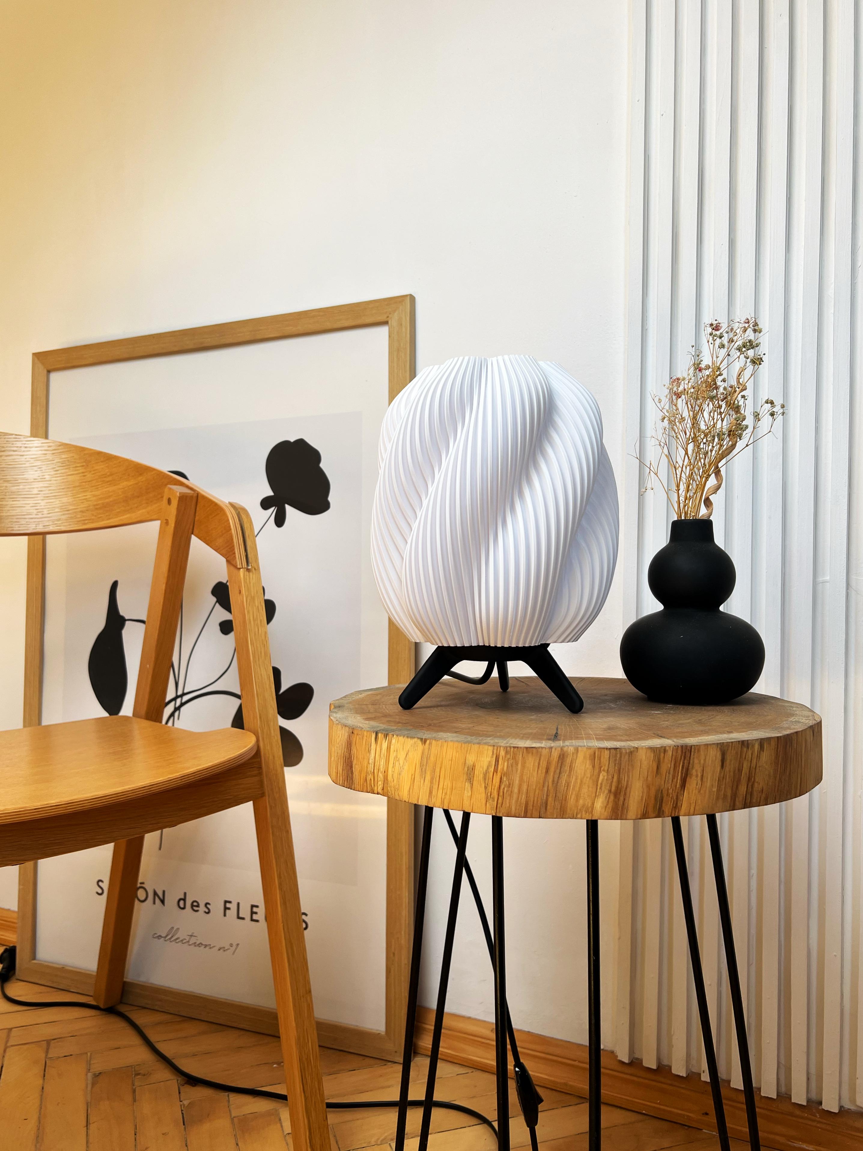 Настільна лампа TEPLO FLOWA L 3,1 Вт Е27 Білий (100101) - фото 6