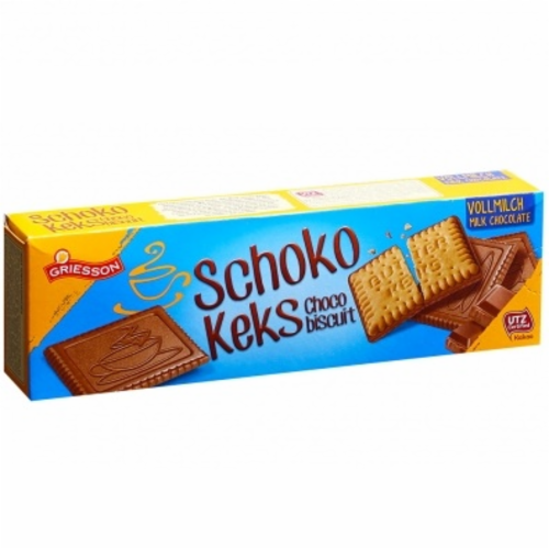 Печиво Griesson Schoko Keks Milk Chocolate 125 г