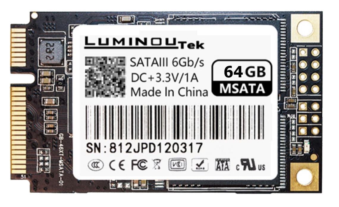 SSD-диск LuminouTek mSATA 64 Гб (29044615) SSD-диск LuminouTek mSATA 64 Гб (29044615)