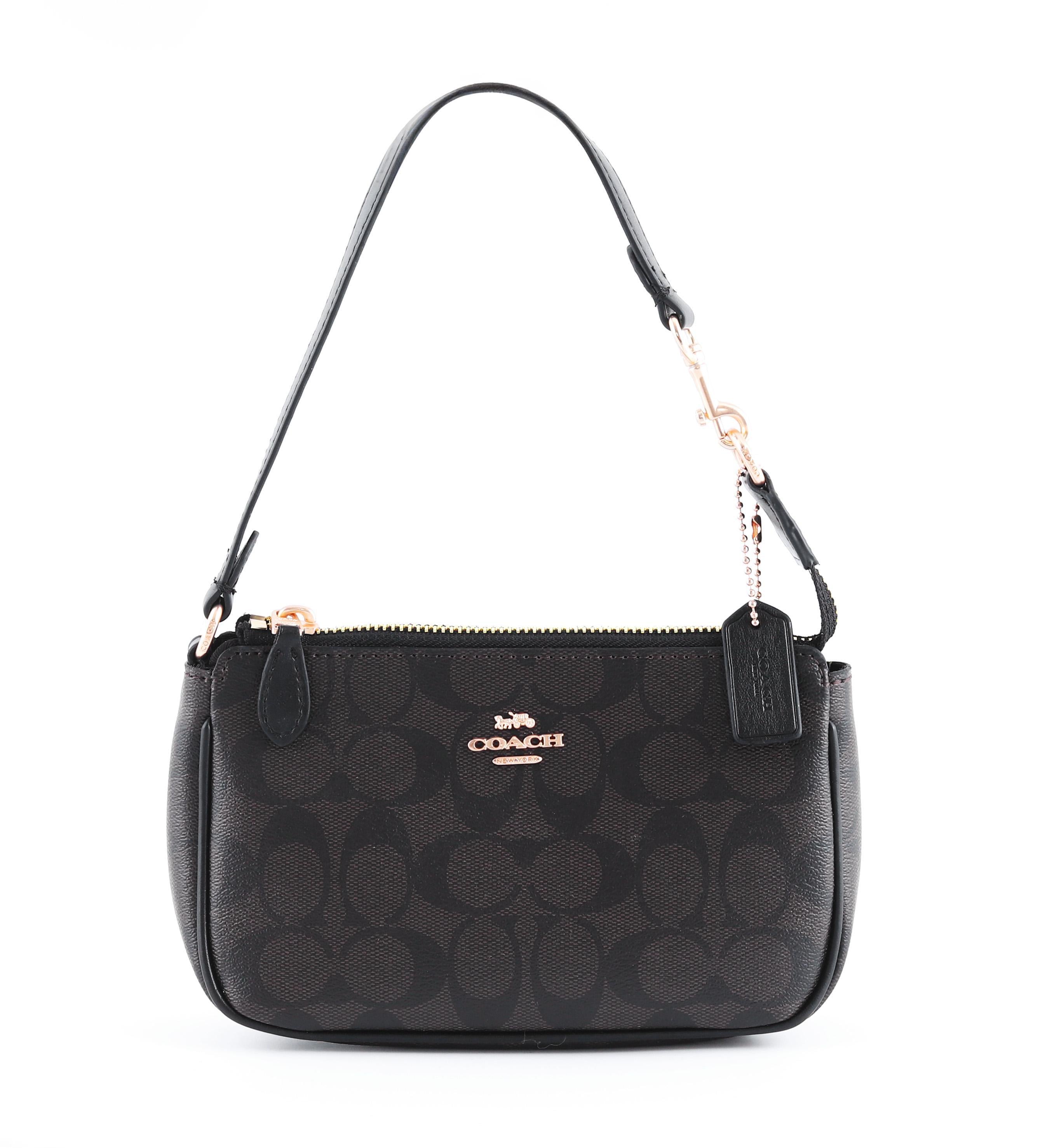 Женская сумка кожаная Coach Nolita 19 Черный (0059)