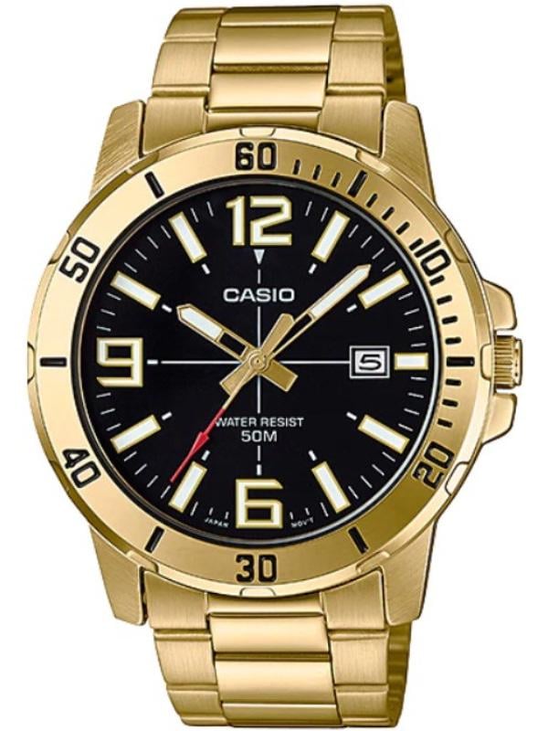 Наручний годинник чоловічий Casio MTP-VD01G-1B (637105)
