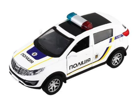 Іграшковий автомобіль модельний Kia Sportager Поліція (MTT-179495)