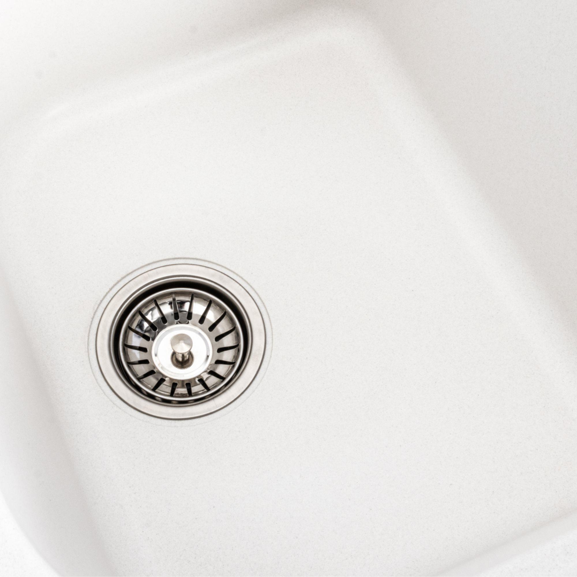 Мойка для кухни гранитная Platinum 7950 Equatoria матовая Белоснежный - фото 6 Мойка для кухни гранитная Platinum 7950 Equatoria матовая Белоснежный - фото 6