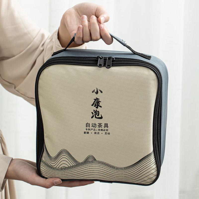 Сервіз для чайної церемонії дорожній Lesko Lotos керамічний 6 пр. Blue (2479342734) - фото 3 Сервіз для чайної церемонії дорожній Lesko Lotos керамічний 6 пр. Blue (2479342734) - фото 3