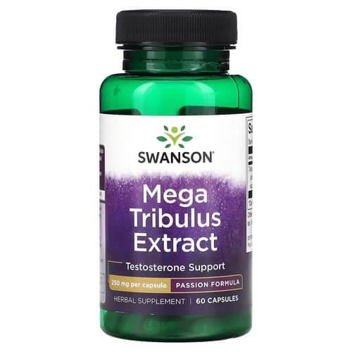 Трибулус Swanson Mega Tribulus Extract 250 мг 60 капс. (SWP032)