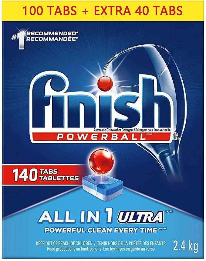 ᐉ Таблетки для ПММ Finish Powerball Max in 1 Ultra 140 шт.