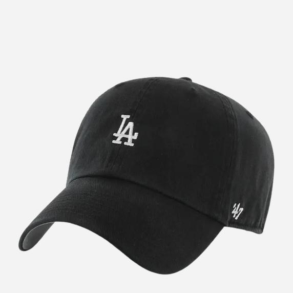 Кепка 47 Brand LA DODGERS BASE RUNNER Unisex OSFA Черный (193234735029)