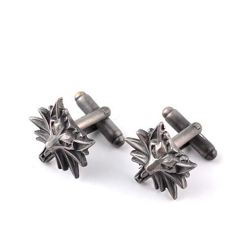 Запонки для рубашки Ведьмак Cufflinks Witcher в боксе - фото 5