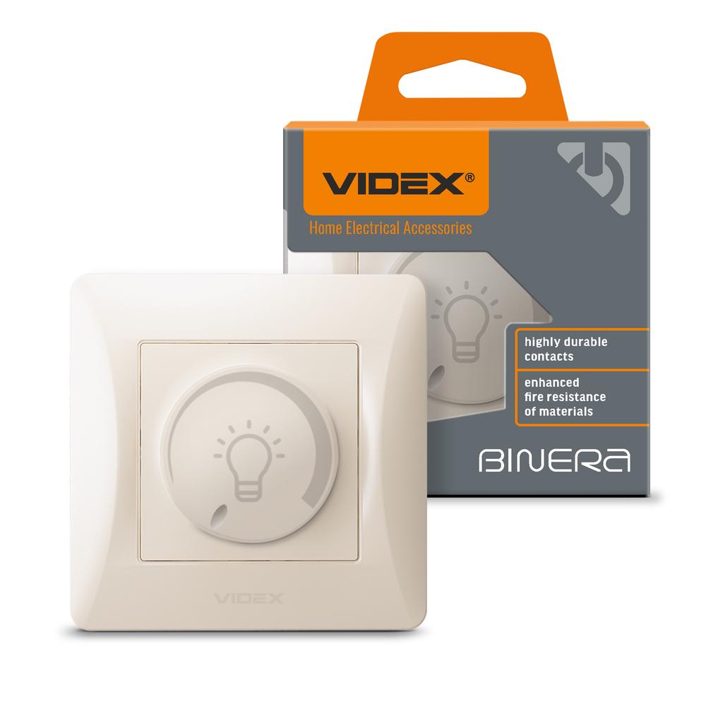 Дыммер LED Videx BINERA VF-BNDML200-CR 200 Вт Кремовый (12059)