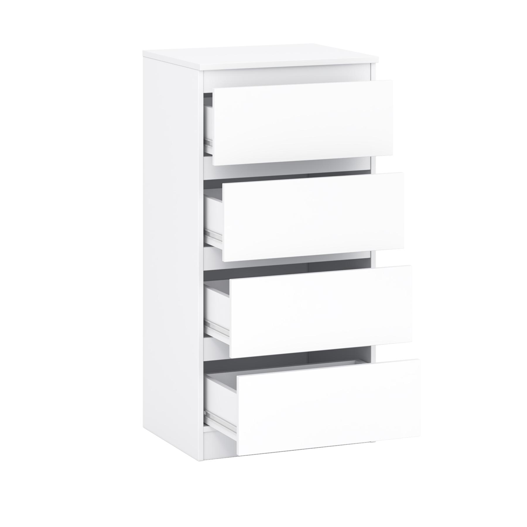 Комод Blonski 4ш Comodo А21 1105х550х450 мм Нимфея альба - фото 2