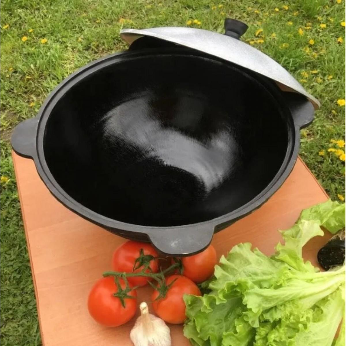 Казан чавунний 38 см 5 мм - фото 2 Казан чавунний 38 см 5 мм - фото 2