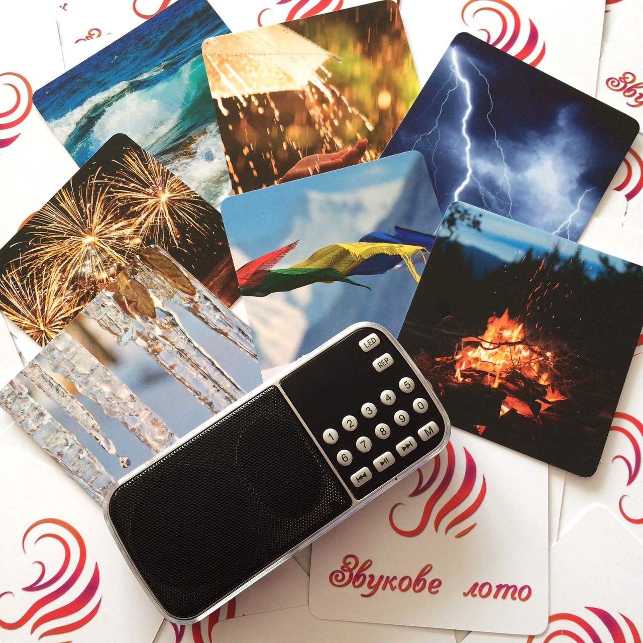 Настільна гра Zoia for Kids Лото звукове 120 звуків (М-003)