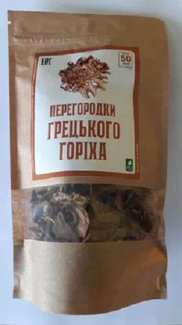 Перегородки грецкого ореха моно 50 г