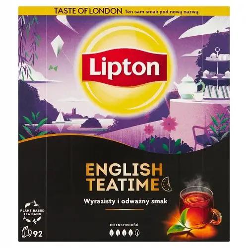 Чай чорний Lipton English TeaTime 92 пакетика (20501963)