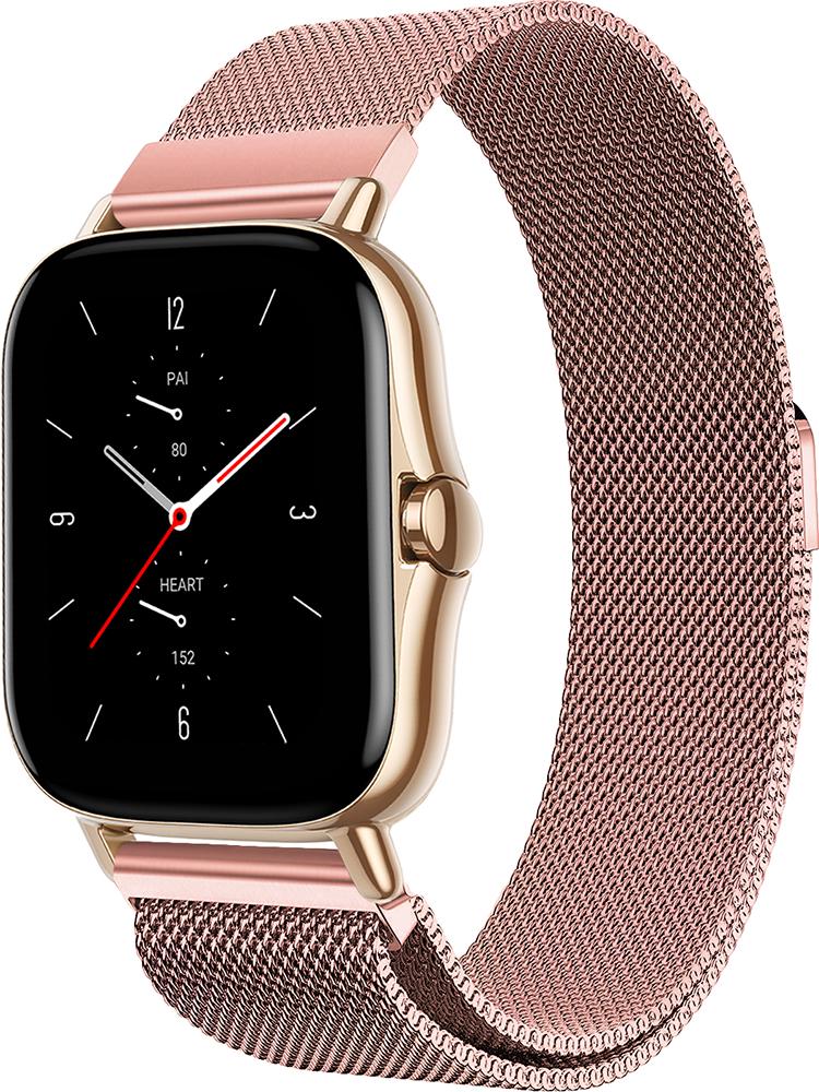 Ремешок Миланская петля для Amazfit GTS 2 Pink (22300-31) Ремешок Миланская петля для Amazfit GTS 2 Pink (22300-31)