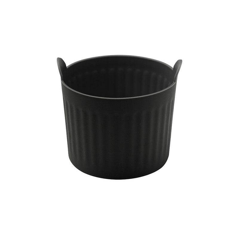 Формы для аэрогриля R9572 из пищевого силикона для маффинов, десертов и закусок черные набор 2 шт. (R9572)