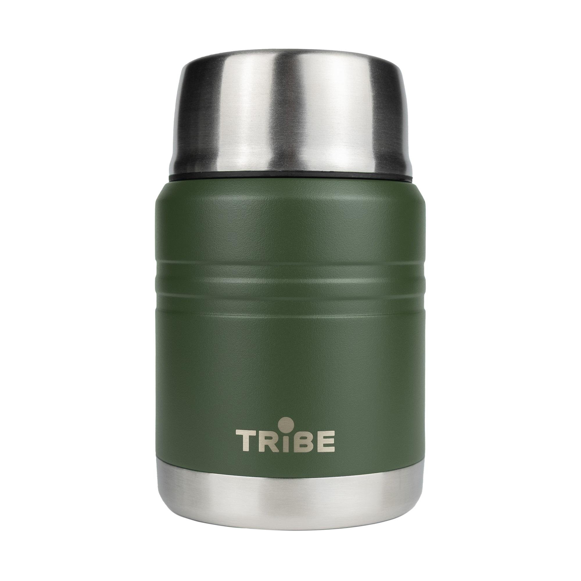 Термос пищевой Tribe Food Jar 0,45 л (T-DE-0022-olive) - фото 2 Термос пищевой Tribe Food Jar 0,45 л (T-DE-0022-olive) - фото 2