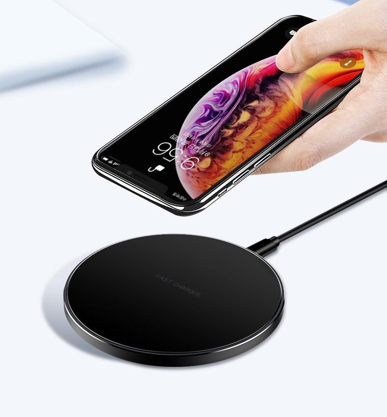 Зарядное устройство универсальное Qi Charger беспроводное для 15 W (k10) - фото 11