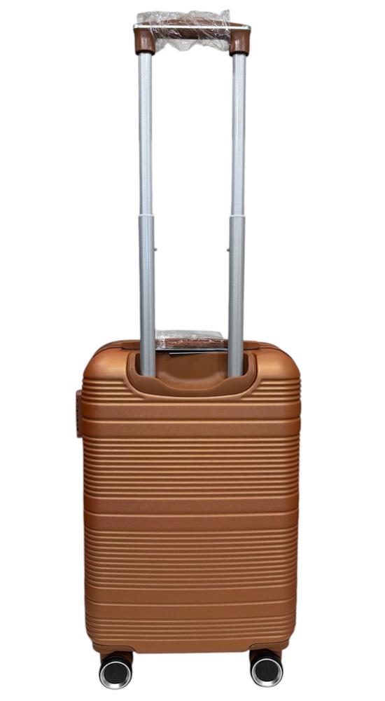 Валіза маленька ручна поклажа Worldline Airtex 629 ABS-пластик S Помаранчевий - фото 3 Валіза маленька ручна поклажа Worldline Airtex 629 ABS-пластик S Помаранчевий - фото 3