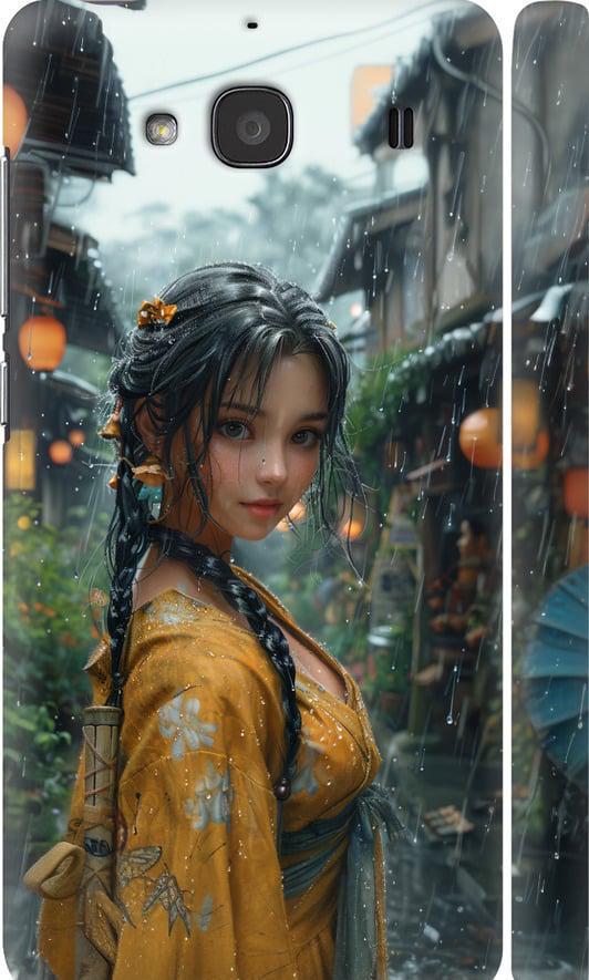 Чехол на Xiaomi Redmi 2 Anime-girl (6133c-98-42517)