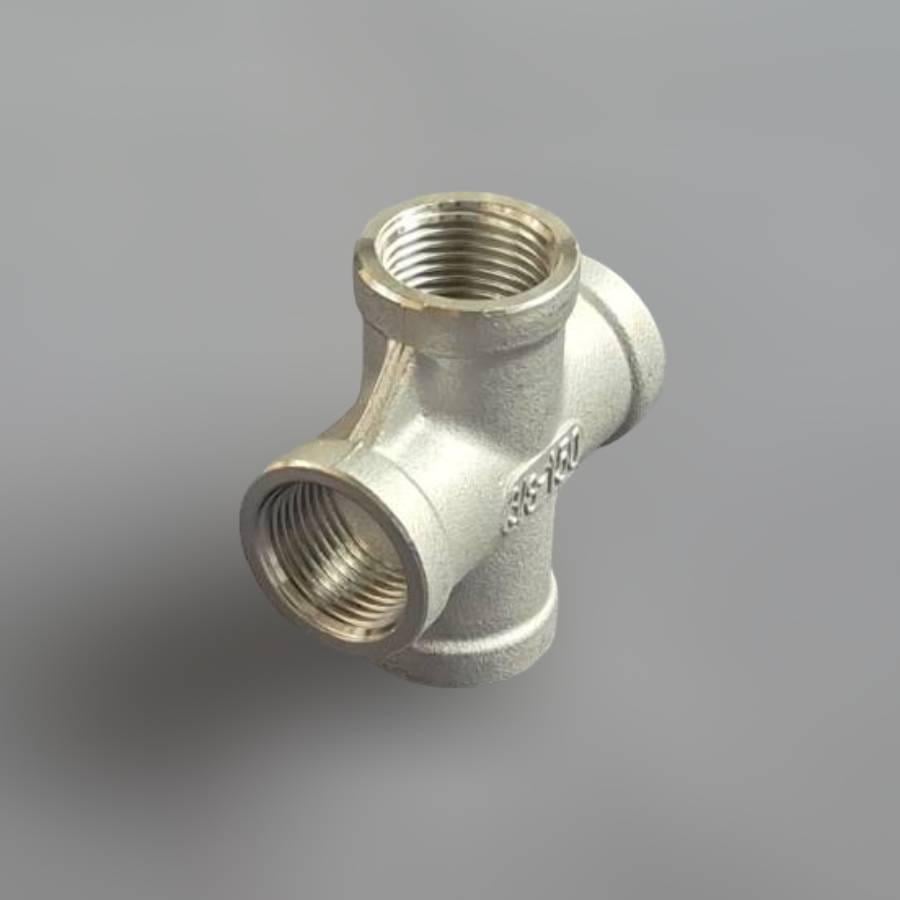 Крестовина DN10 ВР BSPP равнопроходная н/ж сталь AISI304 Class 150 3/8" (29203293) - фото 13 Крестовина DN10 ВР BSPP равнопроходная н/ж сталь AISI304 Class 150 3/8" (29203293) - фото 13