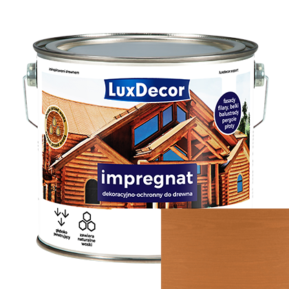 Импрегнат LuxDecor декоративно-защитный 2,7 л Каштан мат