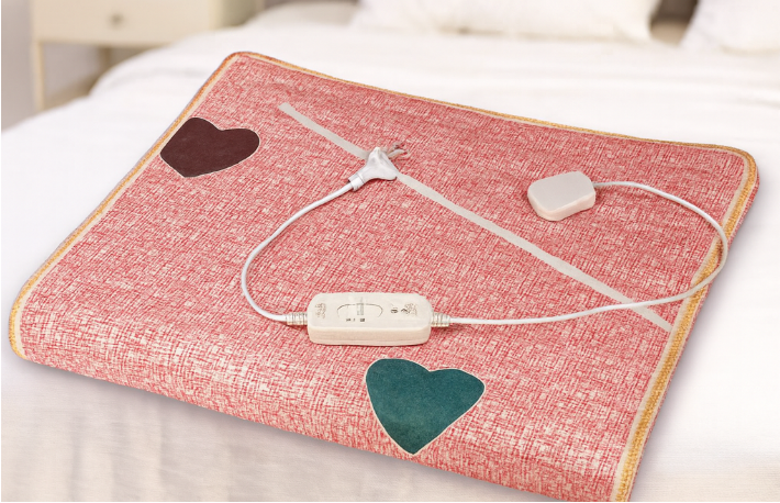 Електропростирадло з підігрівом Electric Blanket 2 режими 220V 150х170 см Рожевий (Dimanh150х170)