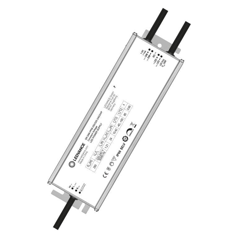 LED-драйвер Ledvance DR DIM-PFM 10x1 250W 220-240V выходная 24V 10420 mA DIM IP66 (4058075240155)