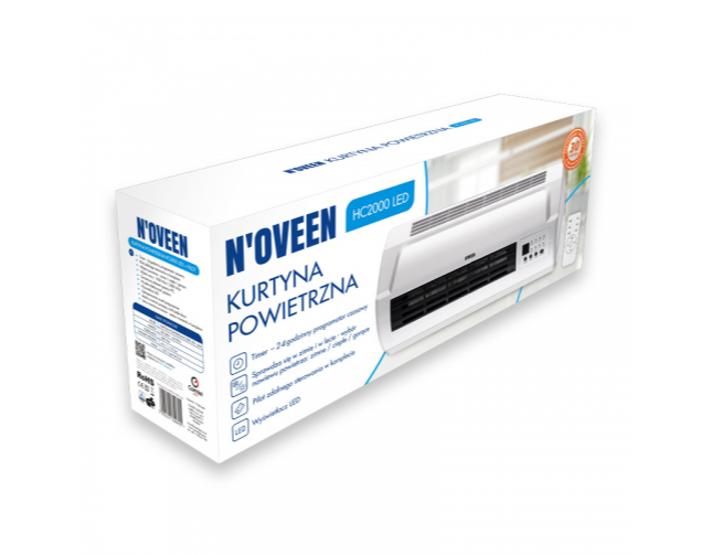 Завеса воздушная тепловая Noveen HC2000 LED - фото 3 Завеса воздушная тепловая Noveen HC2000 LED - фото 3