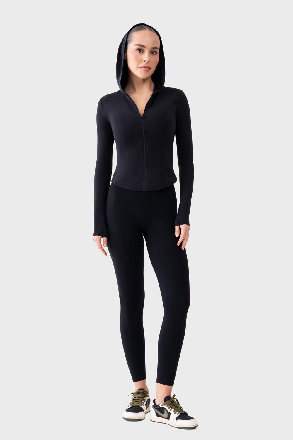 ᐉ Легінси AVECS з технологією High Waisted XL Чорний (30600/1-XL