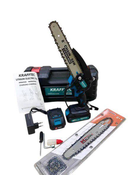 Пила ланцюгова акумуляторна Krafftec 24V в кейсі (27357870)