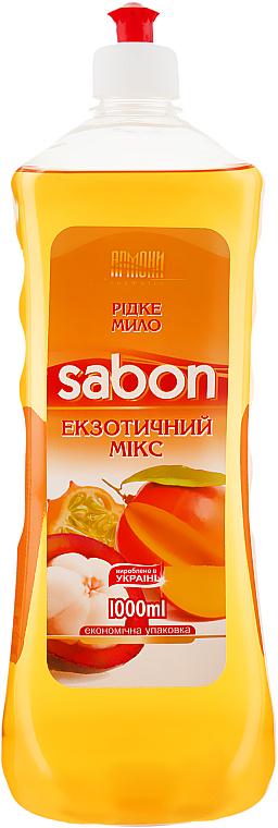 Жидкое мыло Армони Sabon Экзотический микс запаска пуш-пул 1000 мл