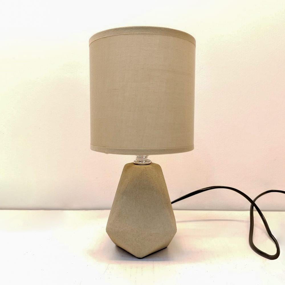 Настільна лампа з абажуром Light House SRS-20312 Бежевий