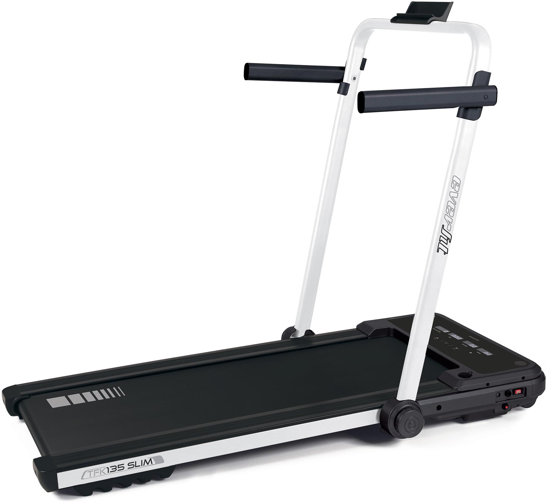 Беговая дорожка Everfit Treadmill TFK 135 Slim Pearl White (TFK-135-SLIM-W) - фото 2