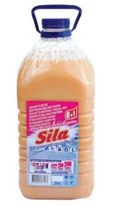 Мыло хозяйственное жидкое Sila 4 кг (2470662602)