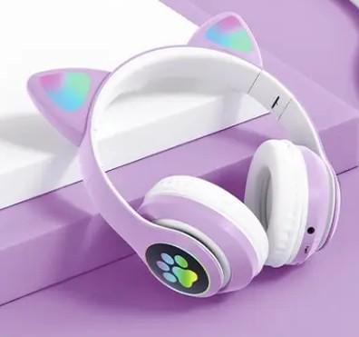 Комплект детский STN-28 наушники с кошачьими ушками/3D-ручка для рисования/пластик 150 м Разноцветный/Фиолетовый - фото 2 Комплект детский STN-28 наушники с кошачьими ушками/3D-ручка для рисования/пластик 150 м Разноцветный/Фиолетовый - фото 2