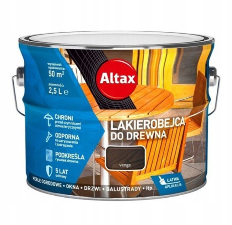 Покриття захисно-декоративне Altax для деревини 2,5 л Венге