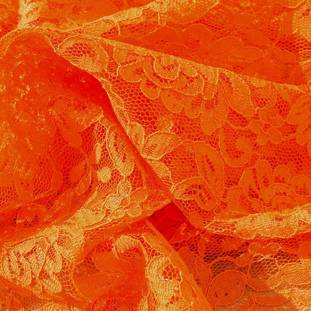 Ткань гипюр Madlen оранж