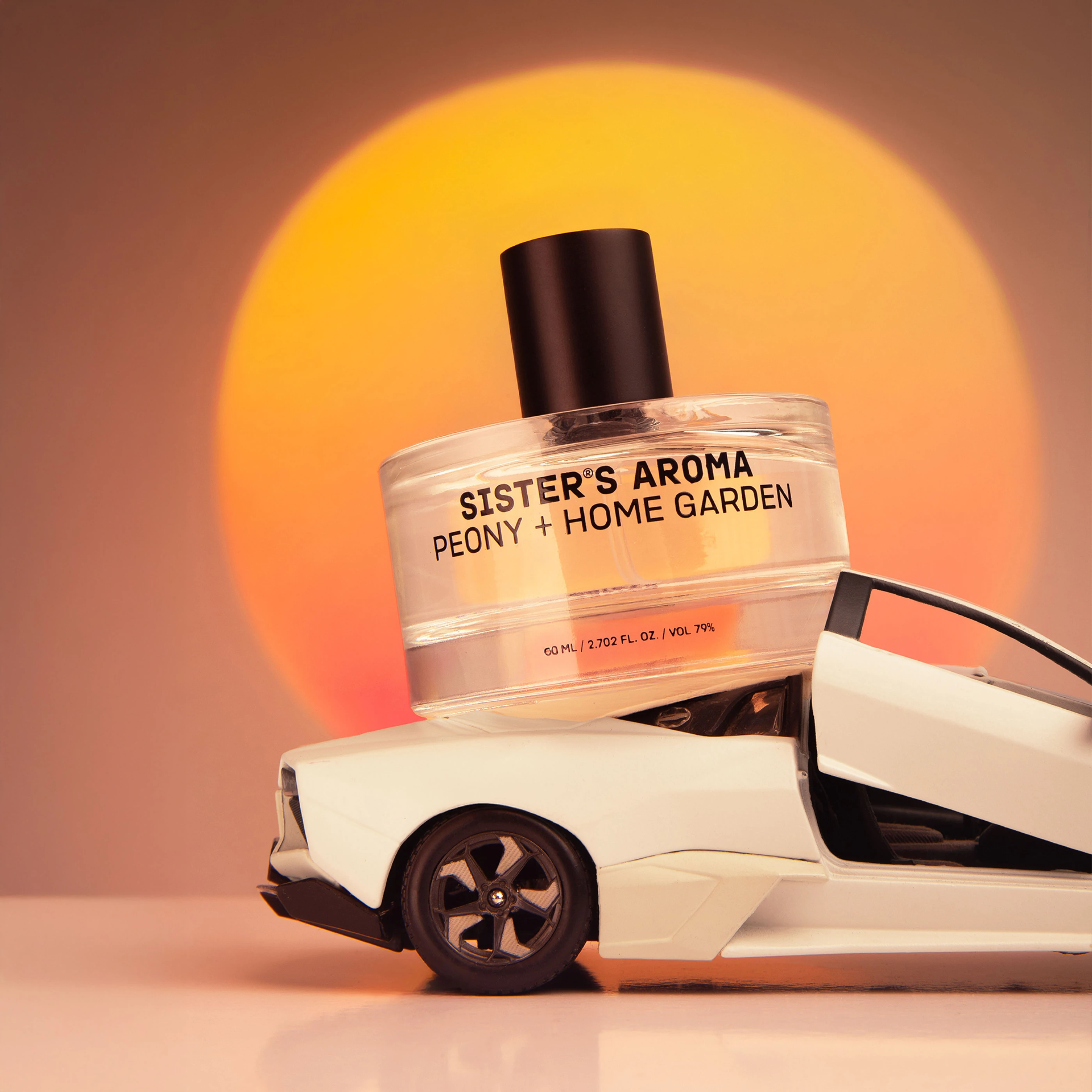Парфуми для авто Sister`s Aroma Півонія + Домашній сад 60 мл (4820227784462)
