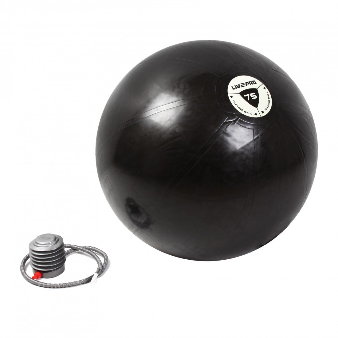 Фитбол укрепленный Livepro ANTI-BURST CORE-FIT EXE (LP8200-75) Черный Фитбол укрепленный Livepro ANTI-BURST CORE-FIT EXE (LP8200-75) Черный