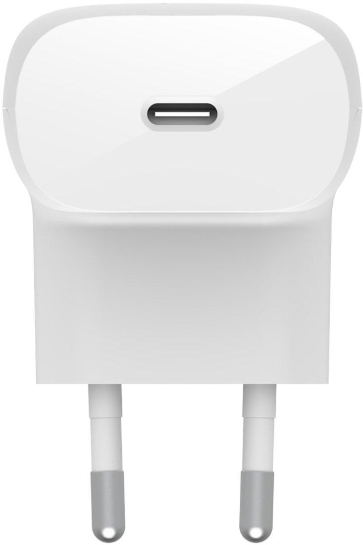 Зарядное устройство Belkin 30 Вт с кабелем USB-С - Lightning 1 м Белый (WCA005VF1MWH-B5) - фото 3 Зарядное устройство Belkin 30 Вт с кабелем USB-С - Lightning 1 м Белый (WCA005VF1MWH-B5) - фото 3