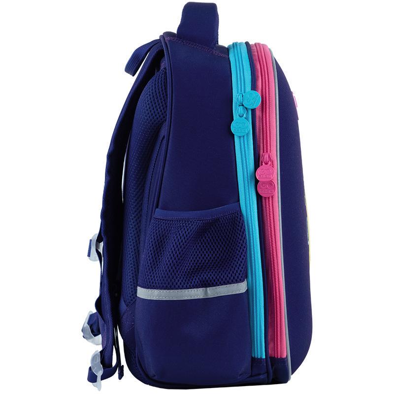 Рюкзак шкільний GoPack Education Cute Rainbow 38x28x13 см 15 л Синій (GO24-165M-1) - фото 4